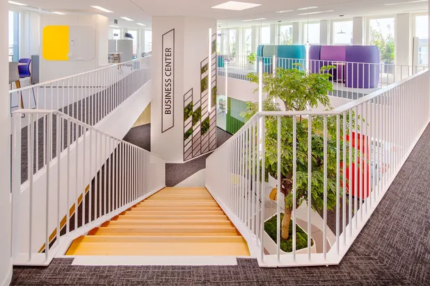 Vue intérieure - Trémie-amenagement-bureaux-Bagneux