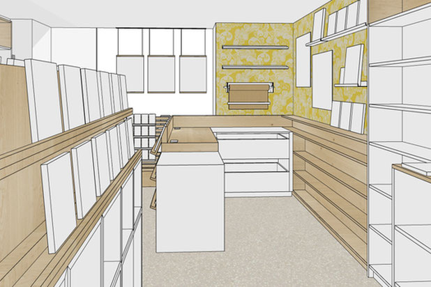 Librairie Honoré - caisse-renovation-boutique_local-Tours-sur-Marne