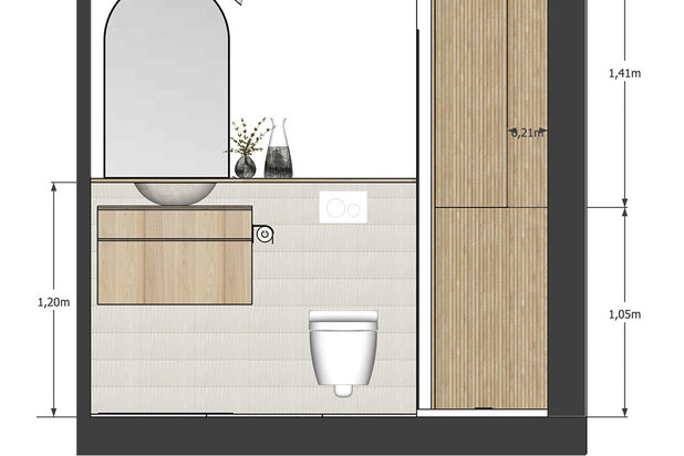Rénovation salle d'eau  - élévation-renovation-maison-Nantes