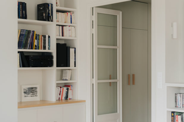 bibliothèque-renovation-appartement-Paris