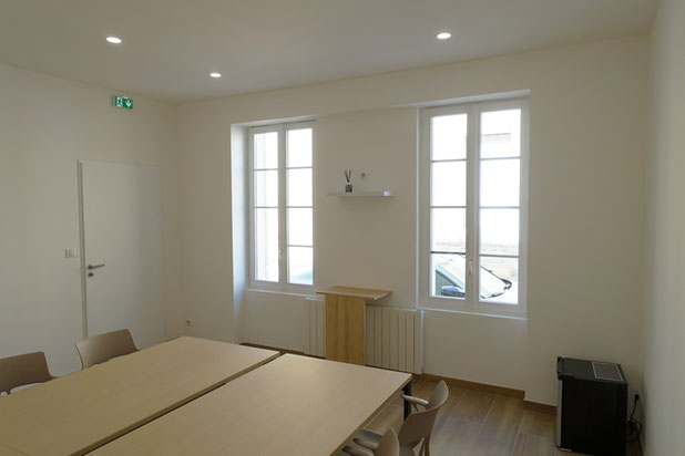 Rénovation et aménagement de bureaux, Libourne-renovation-immeuble-Libourne