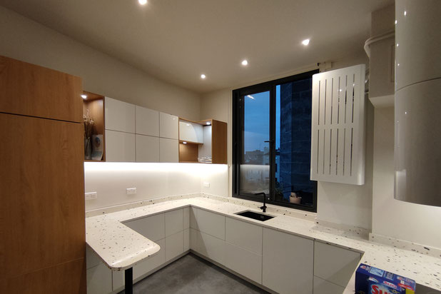 Création d'une cuisine sur-mesure-amenagement-appartement-Bordeaux
