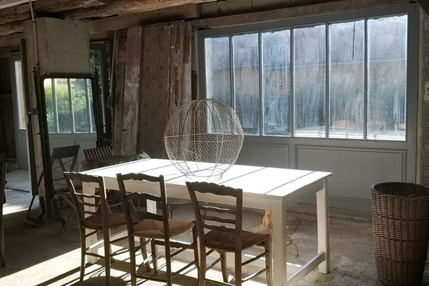 Atelier artiste-renovation-maison-Belforêt-en-Perche
