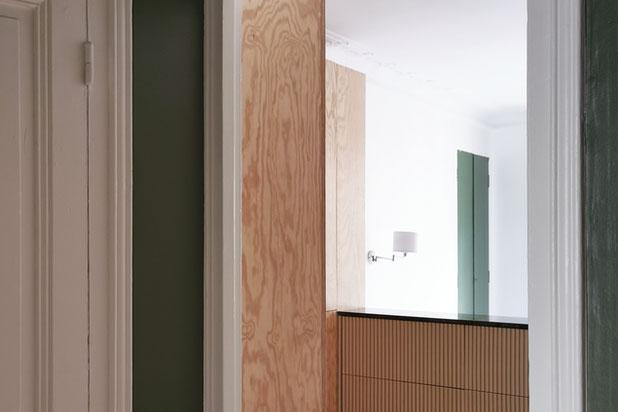 Meuble tête de lit/dressing/bibliothèque-rehabilitation-logement-Paris