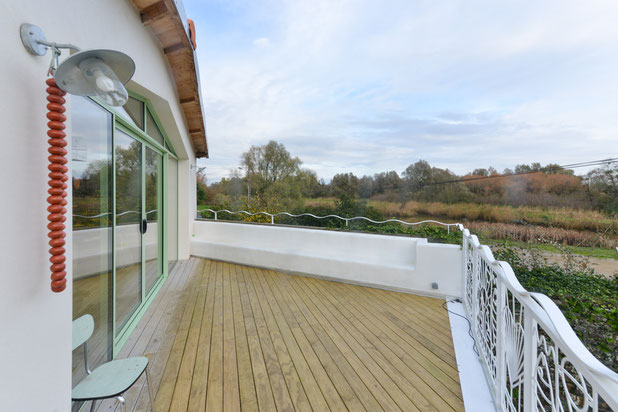 extension / terrasse avec vue-construction-maison-Nantes