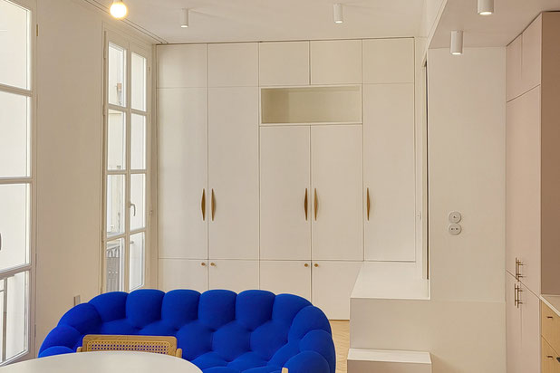 Rénovation et optimisation d'un studio de 30m2-renovation-appartement-Paris