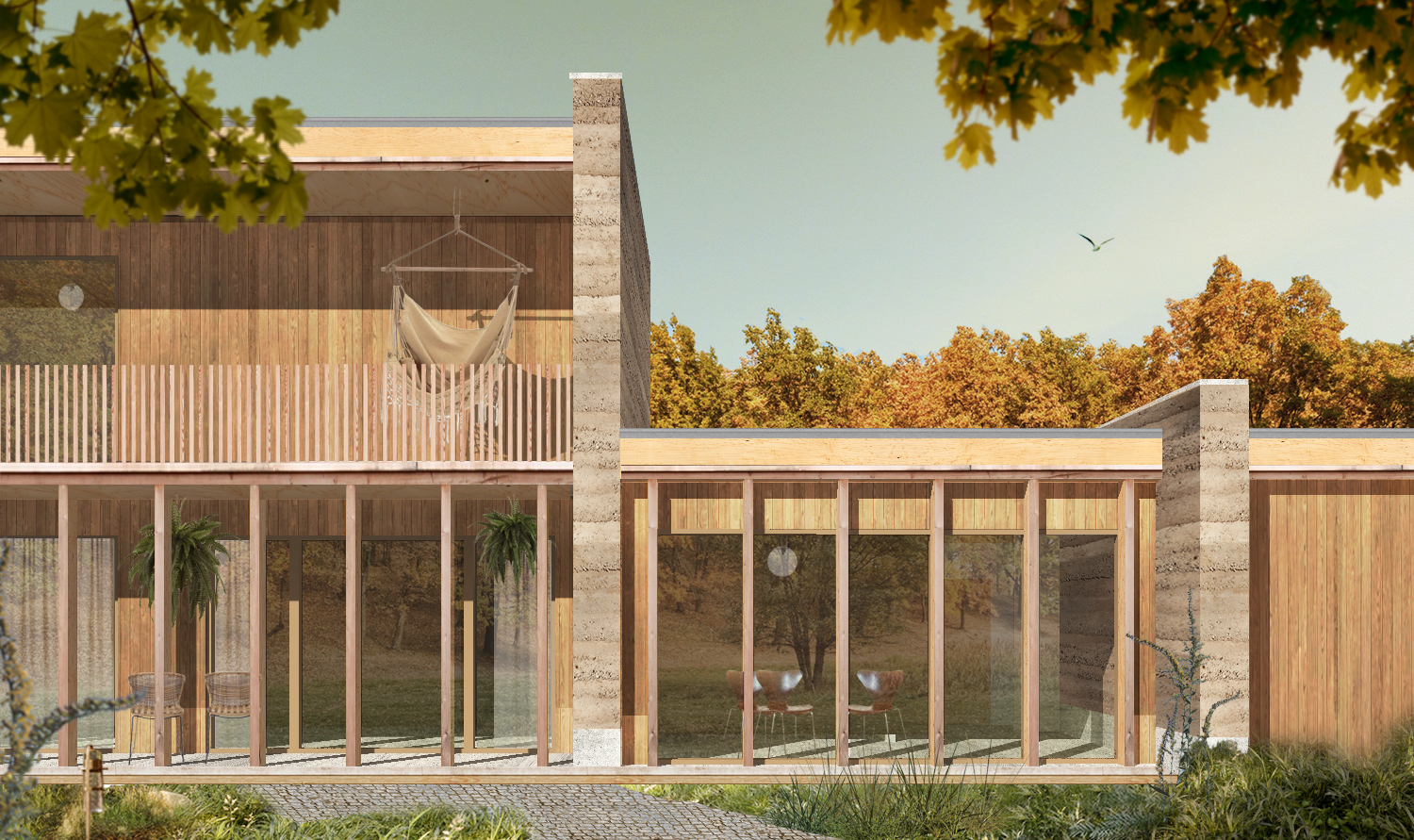 Maison individuelle bioclimatique – construction de maison neuve Corse-du-Sud