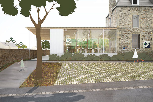 Extension - salle du conseil-renovation-equipement-Saint-Rieul