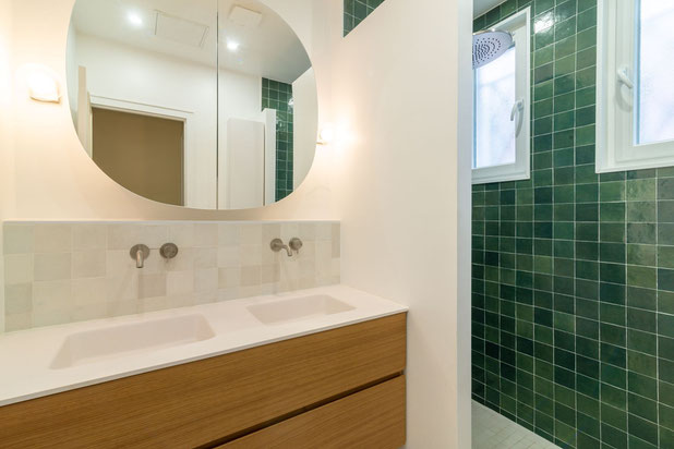 Salle de douche RDC-renovation-maison-Marnes-la-Coquette
