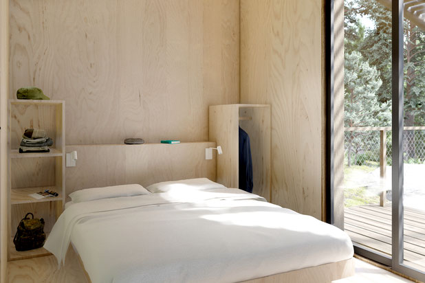 Chambre parentale-construction-maison-Aubagne