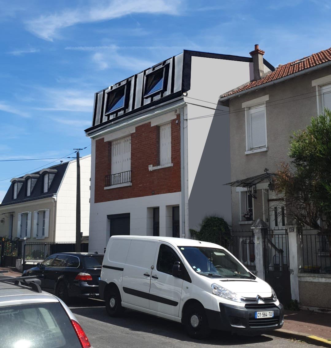 SURELEVATION CACHAN – surélévation de maison Jura