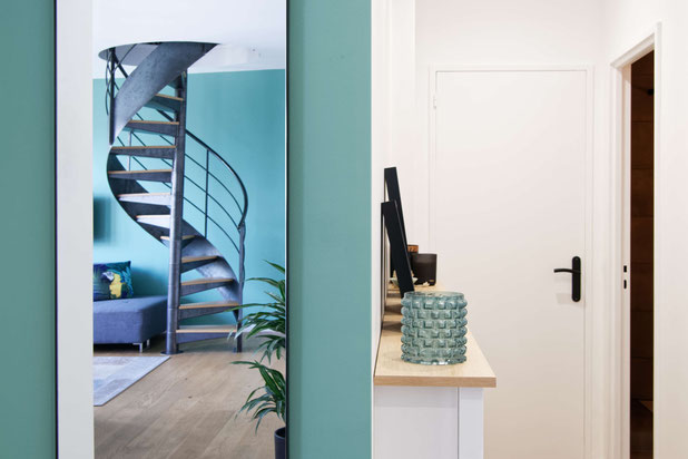 Entrée-renovation-appartement-Rueil-Malmaison