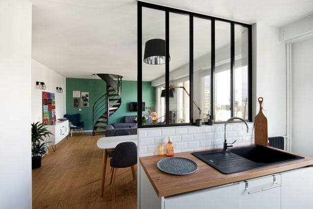 Salon-renovation-appartement-Rueil-Malmaison