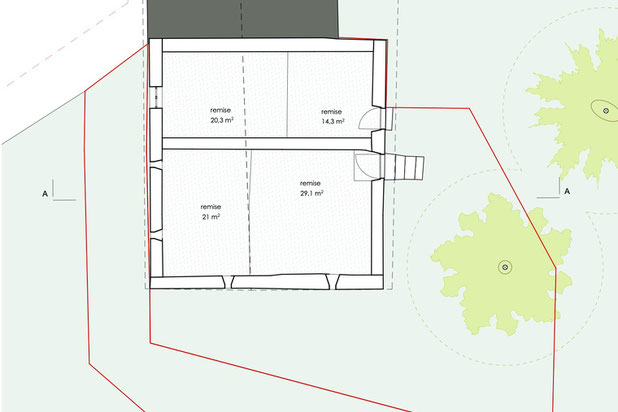 plan rez supérieur existant-rehabilitation-maison-Autichamp