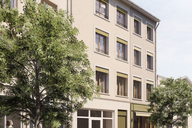 Vue depuis la rue Saint-Nicolas-rehabilitation-hotel-Nancy
