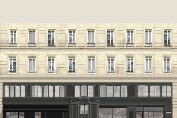 Façade rue des Mathurins - état projeté-rehabilitation-bureaux-Paris