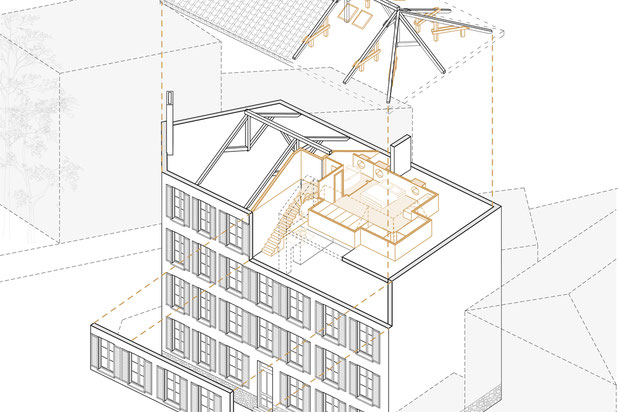 Une pièce en plus sous les toits-rehabilitation-appartement-Charenton-le-Pont