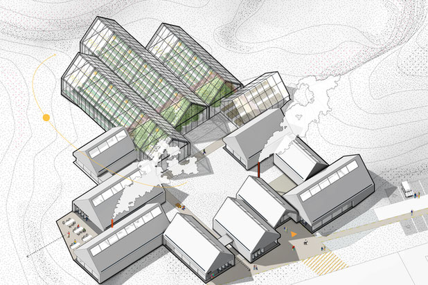 Axonométrie-construction-equipement-Reykjahlíð