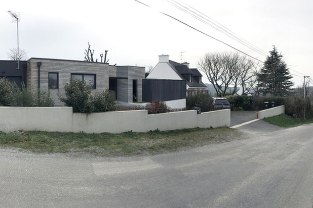 Vue depuis la rue-agrandissement_extension-maison-Monterblanc