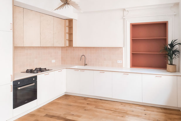 Espace cuisine-renovation-appartement-Lyon