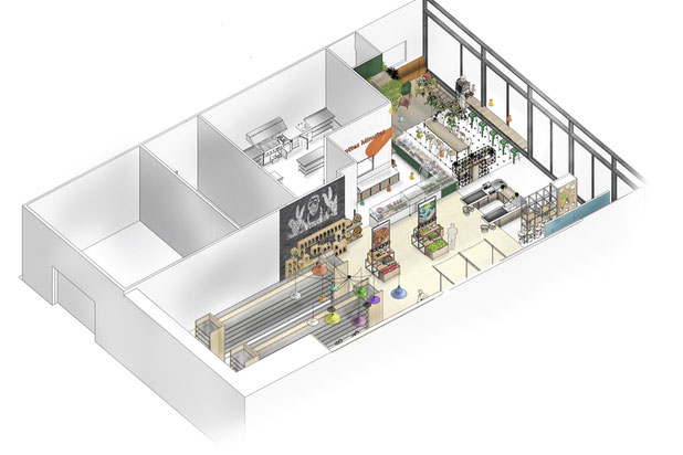 Une espace fonctionel-amenagement-boutique_local-Baud