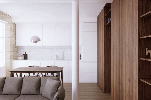 GIONO, cuisine.-renovation-appartement-Bordeaux