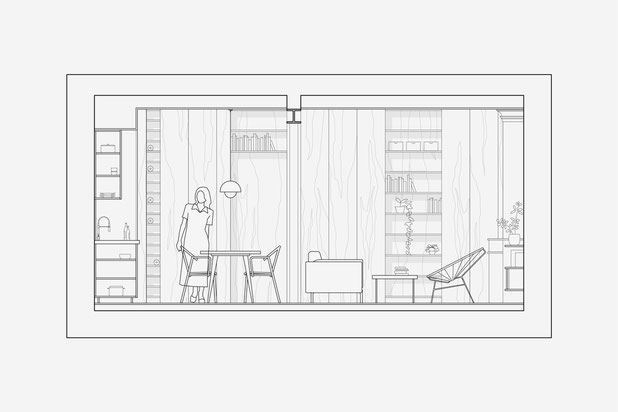 GIONO, tantôt fermé.-renovation-appartement-Bordeaux