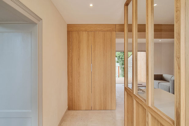 Verrière d'entrée-construction-maison-Saint-Émilion
