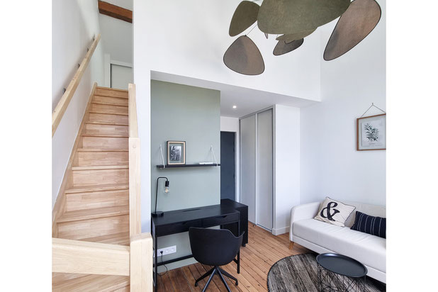 Chambre autonome / bat 1-renovation-immeuble-Bordeaux