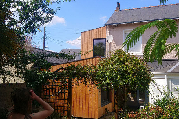Fond jardin-agrandissement_extension-maison-Nantes