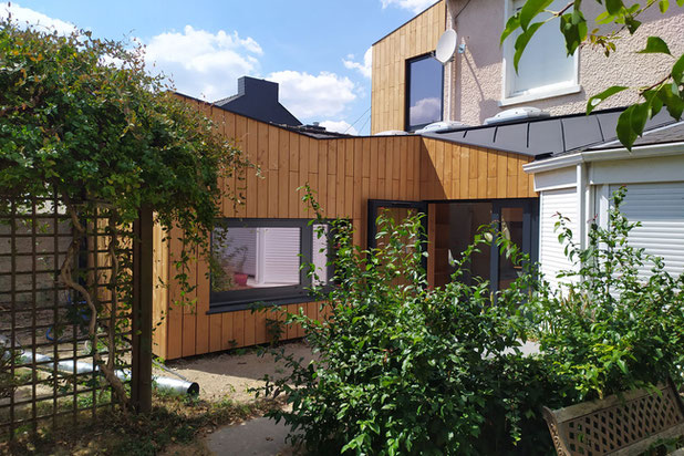 Vue jardin-agrandissement_extension-maison-Nantes