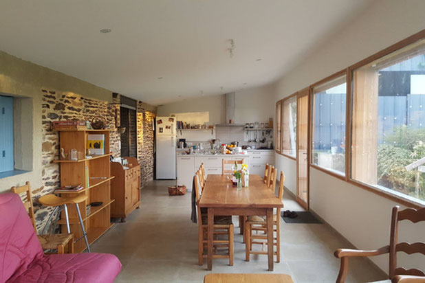 Vue intérieure-agrandissement_extension-maison-Bourgbarré