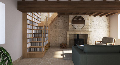 Photo d'un projet de Aménagement Maison à Saint-Cyr-la-Rosière