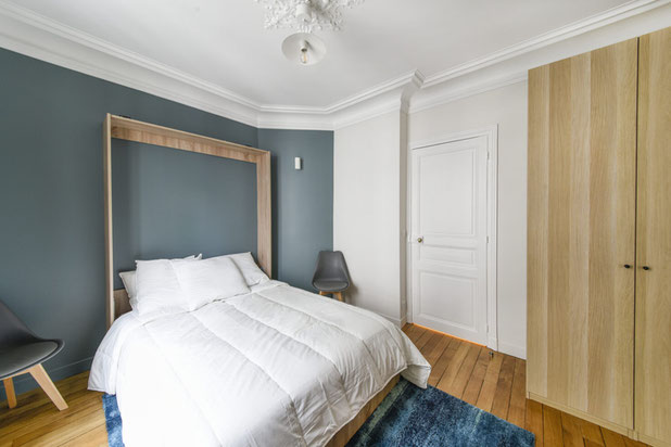 Chambre d'ami-renovation-appartement-Paris