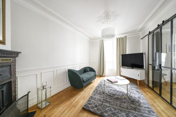 Salon-renovation-appartement-Paris