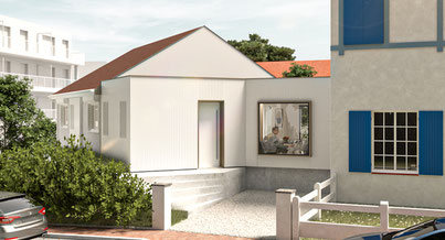Photo d'un projet de Agrandissement Extension Maison à Le Touquet-Paris-Plage