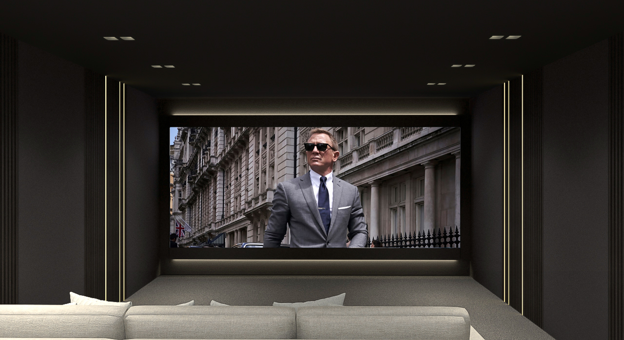REC - Salle de cinéma privée – rénovation de maison Aube