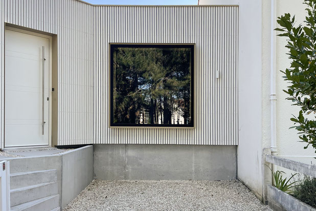 Vue depuis la rue-agrandissement_extension-maison-Le Touquet-Paris-Plage