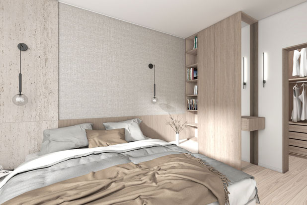 Chambre master-renovation-appartement-Neuilly-sur-Seine