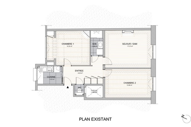 Plan existant-renovation-appartement-Paris