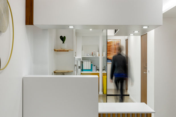 Banque d'accueil sur-mesure-renovation-maison-Rosny-sous-Bois