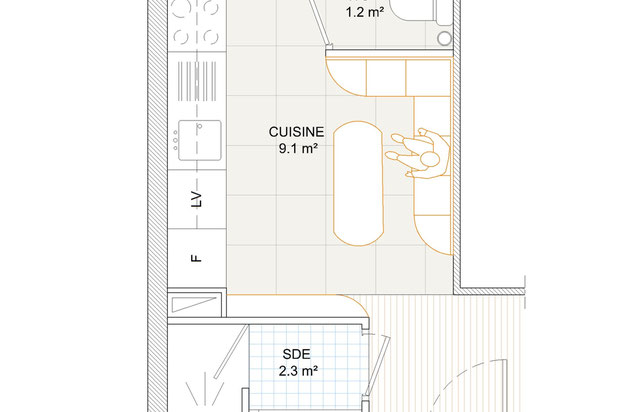Plan projet-renovation-appartement-Maisons-Alfort