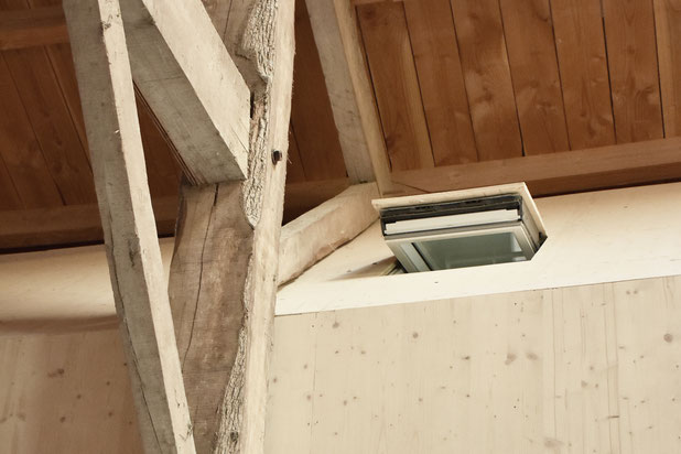 Contrepente du mur intérieur - Détail-rehabilitation-logement-Eymet