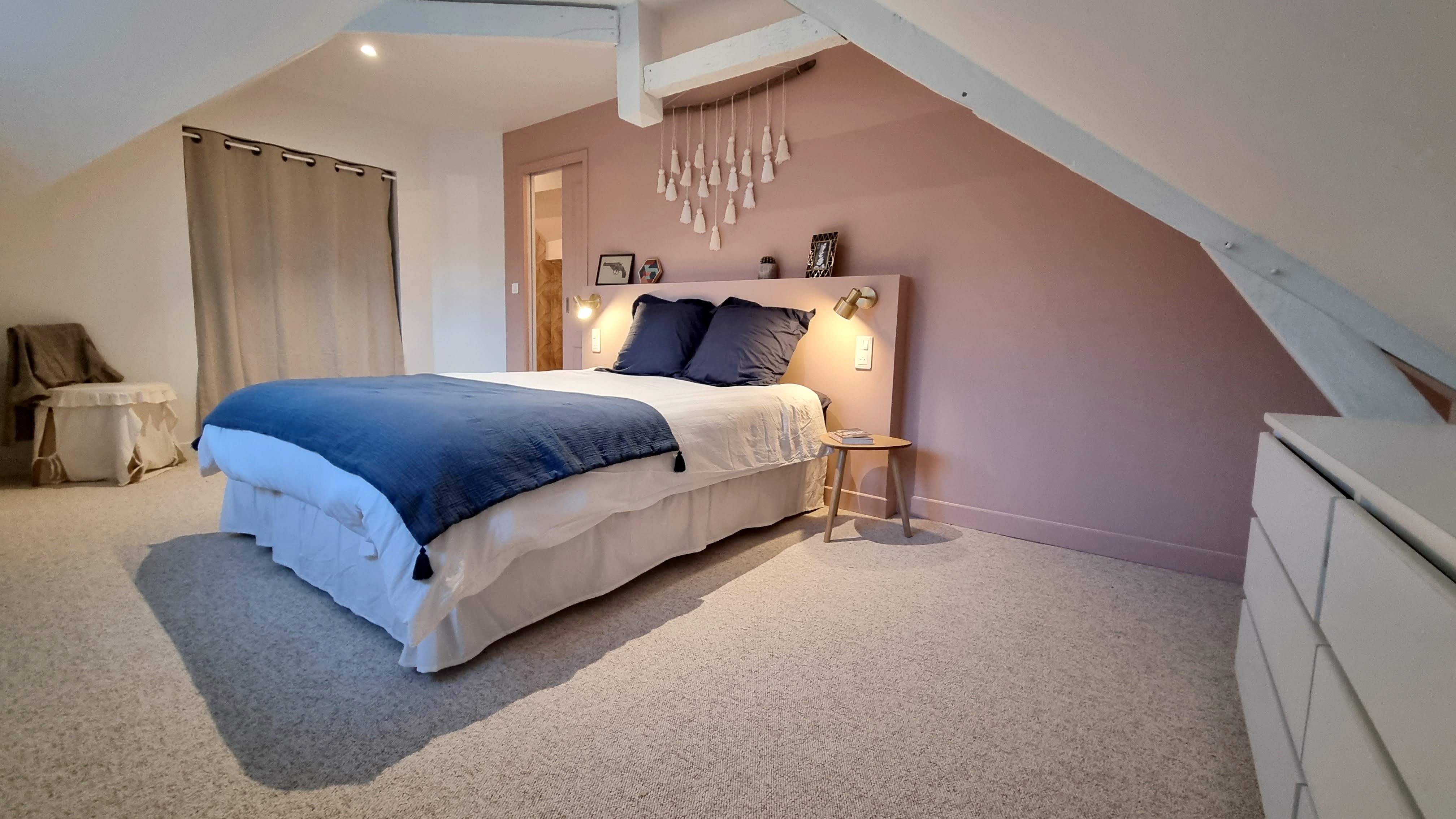Rénovation d'un étage sous pente – rénovation de maison Jura