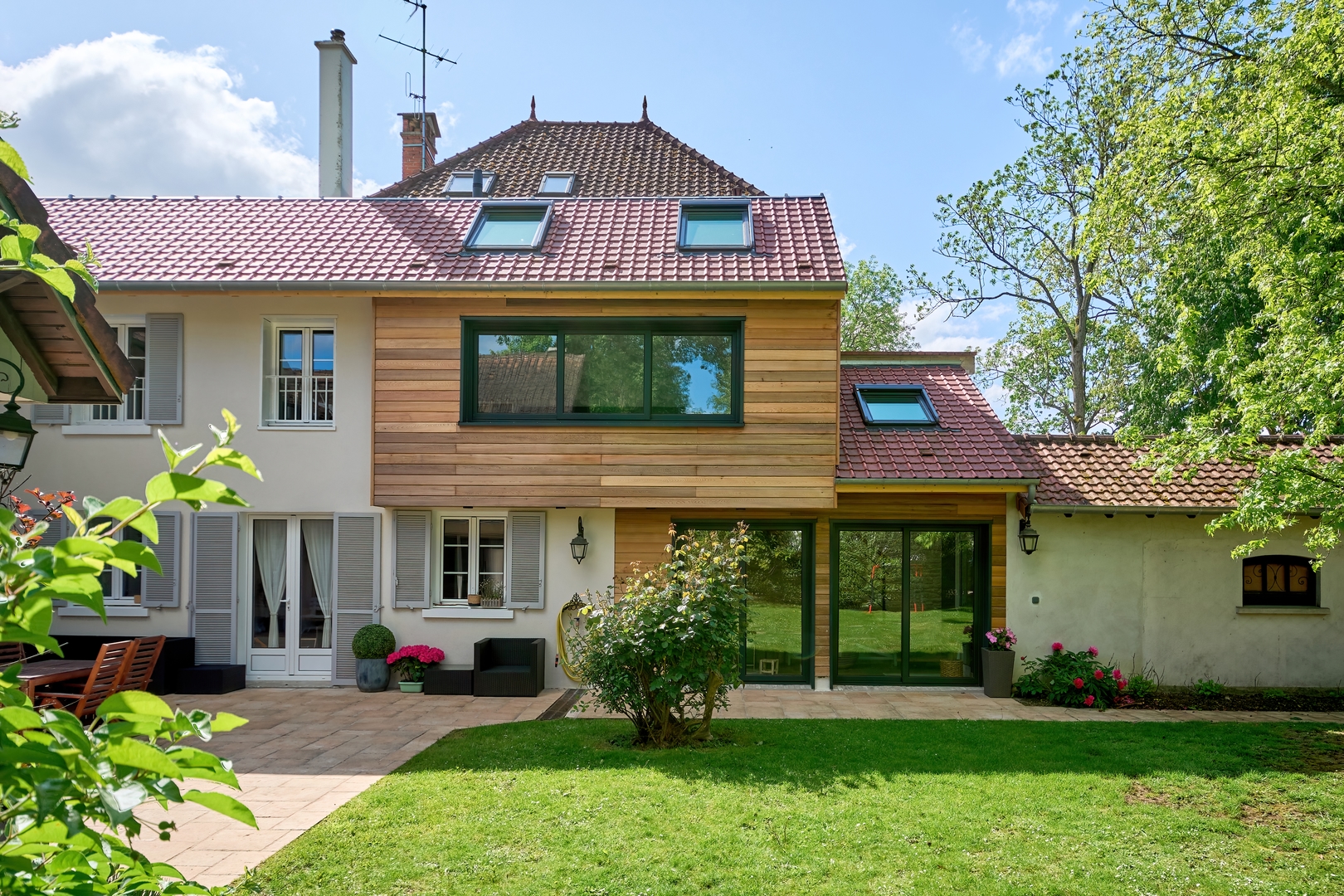 Cocon perché – surélévation de maison Saône-et-Loire