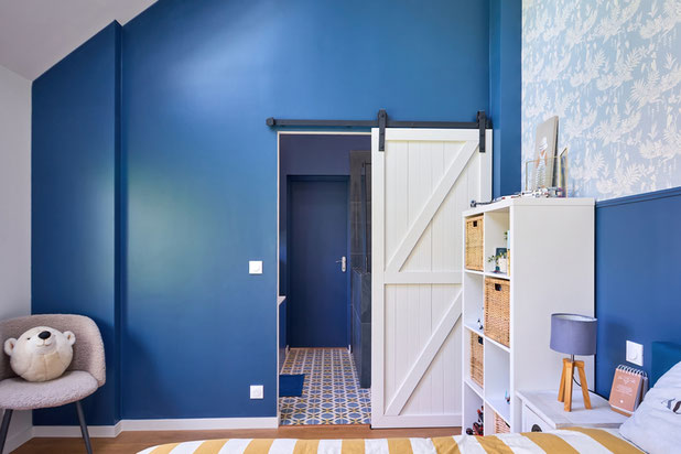 Chambre enfant-surelevation-maison-Jouy-en-Josas
