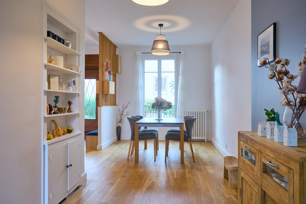 Salle à manger-renovation-maison-Versailles