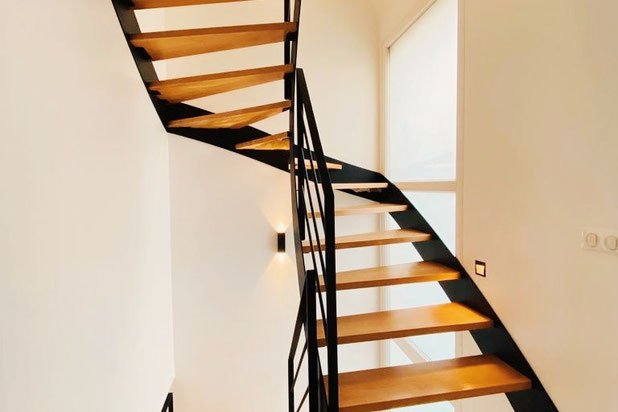 Escalier-construction-maison-Carrières-sur-Seine