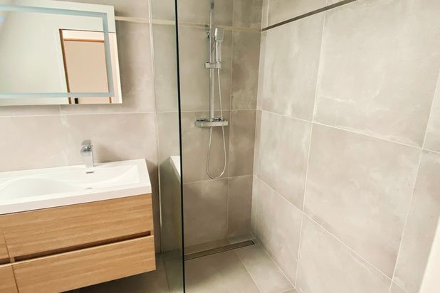 Salle de douche-construction-maison-Carrières-sur-Seine