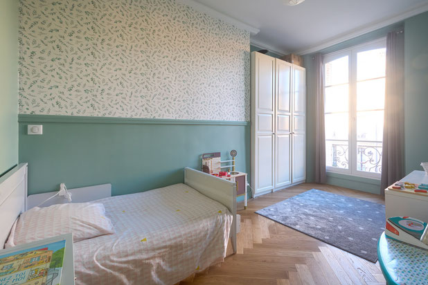 Chambre enfant-renovation-appartement-Versailles
